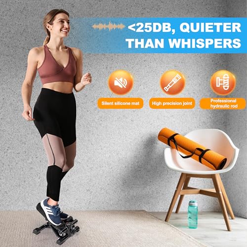 TOPMAJOR Stepper with Resistance Bands, 330 lbs Capacity, Adjustable Height K222