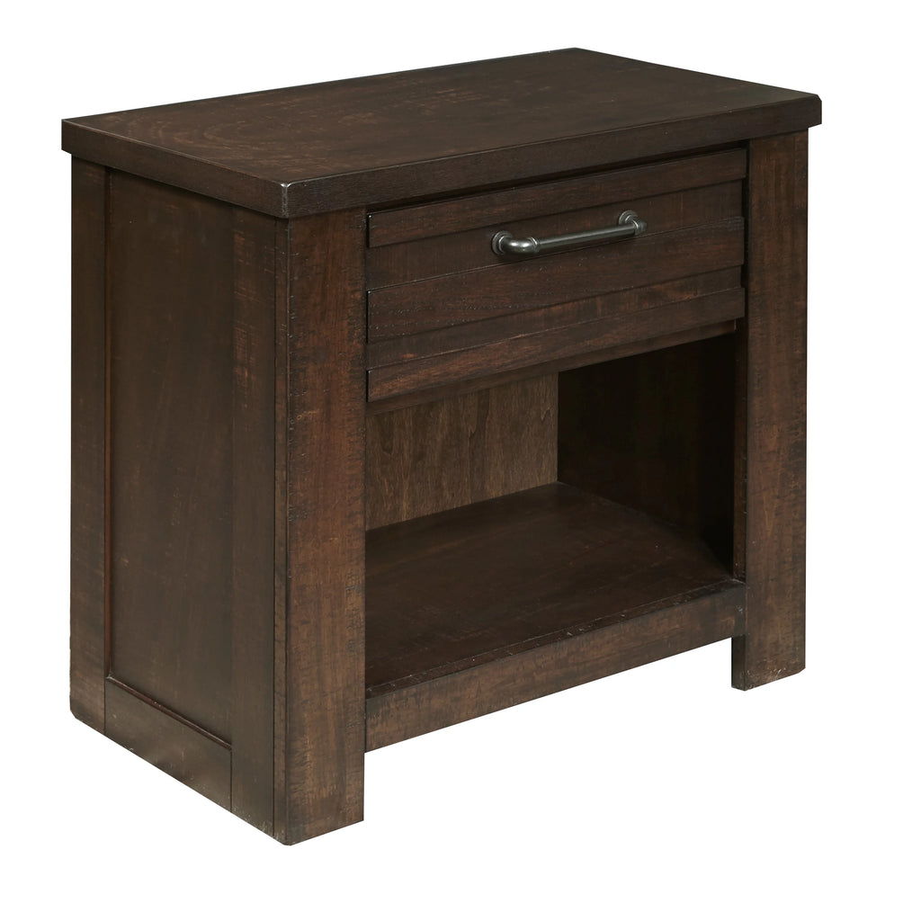 Sedona Transitional Wood Bedroom Set Queen with Dresser and Mirror H29321