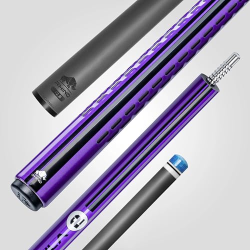 RHINO Nebula 2 Pool Cue - Carbon Fiber Shaft, Composite Butt, 12.4mm B23495