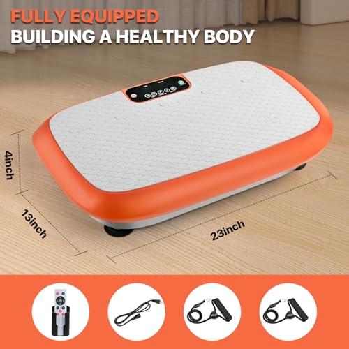 Vibration Plate Exercise Machine for Home Fitness, 99 Adjustable Speeds R1228