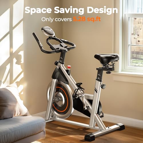 YOSUDA Exercise Bike, Magnetic Indoor Cycling Bike for Home with App Y907945