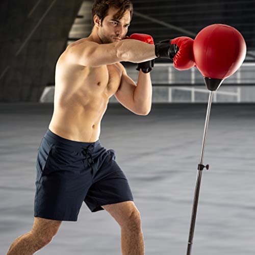 Adjustable Punching Bag with Stand for Teens & Adults Boxing Training X88412