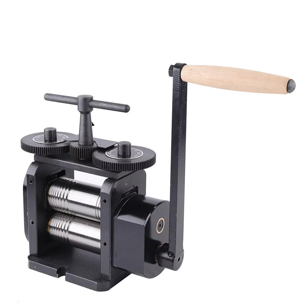 Fichiouy Jewelry Rolling Mill Machine 110mm Manual Combination Rolling Mill Y224584