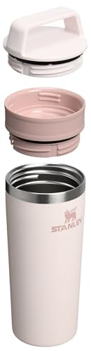 STANLEY Cafe To Go Travel Mug 16 oz Leakproof Insulated Stainless Steel T3456