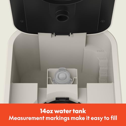 BELLA Single Serve Coffee Maker, K Cup & Ground Compatible, Auto Shutoff X237