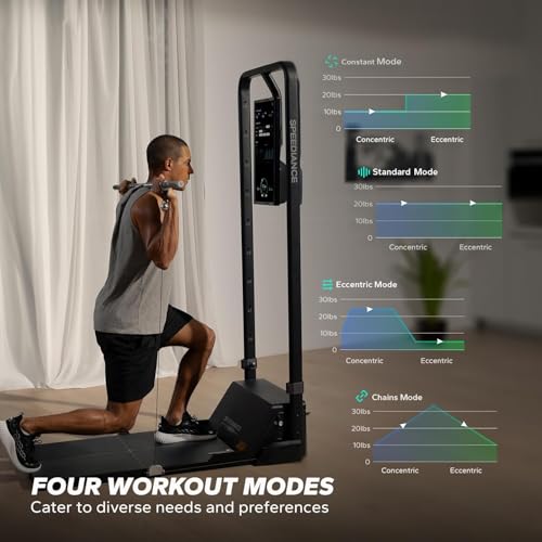 Gym Monster Smart Home Gym, Smith Machine Power Cage with Cable Crossover G34665