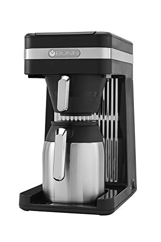 BUNN 55200 CSB3T Speed Brew Platinum Thermal Coffee Maker, 10-Cup, Black C634086