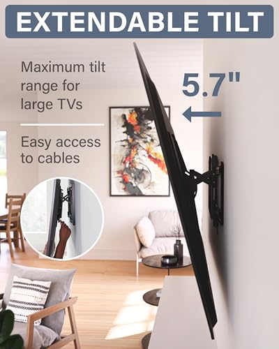 SANUS Tilting TV Wall Mount for Large TVs Up to 90” S174