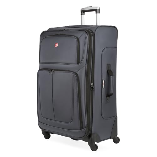 SwissGear Sion Softside Expandable Luggage, Black, 29-Inch C81483