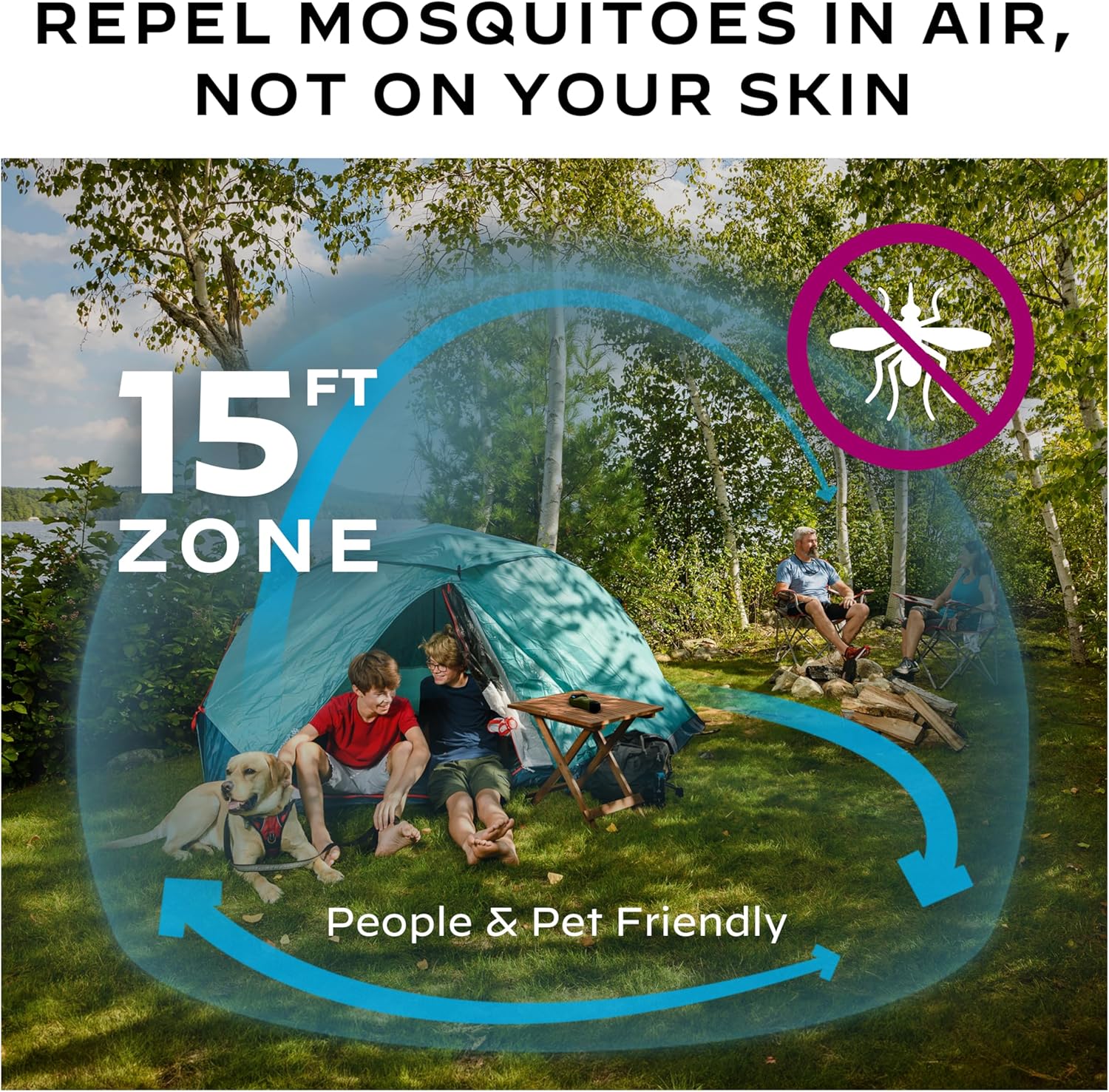 Thermacell Mosquito Repellent Refills, Earth Scent, 15-Foot Protection M528