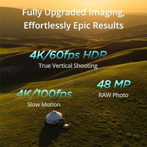 DJI Mini 4 Pro Fly More Combo (DJI RC 2), 4K HDR Folding Mini-Drone O77427