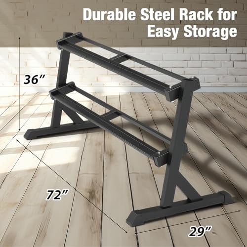 550 lbs Hex Dumbbell Weight Set for Home Gym Strength Training R4407