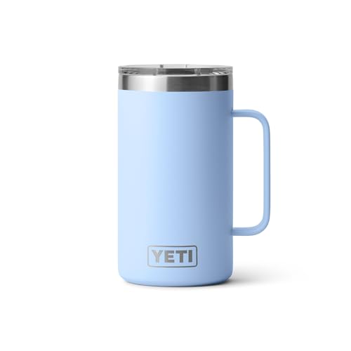 YETI Rambler 24 oz Mug, Stainless Steel, Vacuum Insulated N160