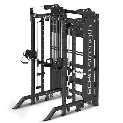 Commercial Functional Trainer Cable Machine with Dual Weight Stacks E209