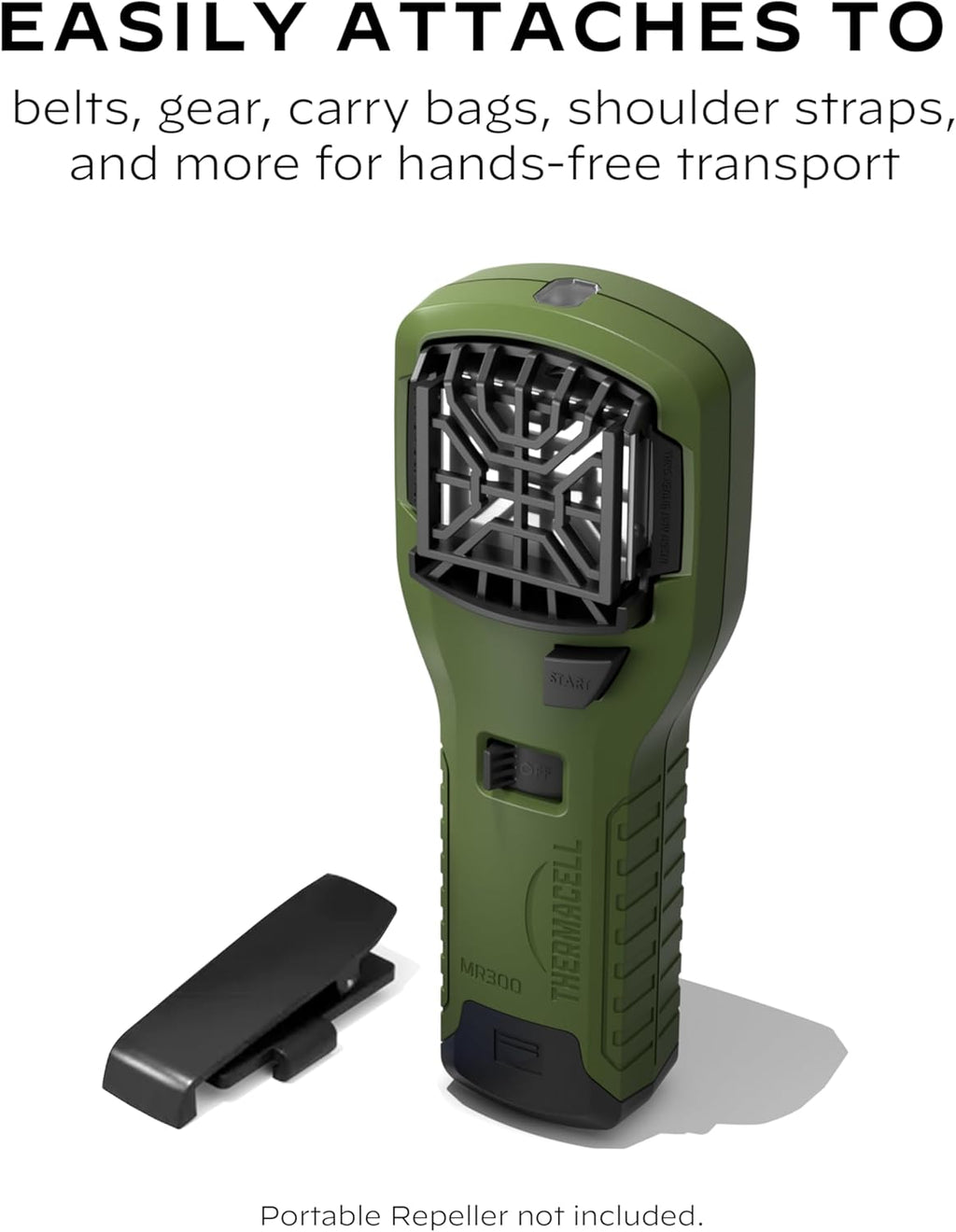 Thermacell Mosquito Repeller Detachable Belt Clip for MR300 & MR450 N372044