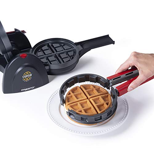 Presto 03512 Stuffler Stuffed Waffle Maker, Belgian, Black G663