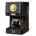 Amaste Drip Coffee Maker, Coffee Machine with 25 Oz Glass Coffee Pot, Retro Style Coffee Maker with Reusable Filter & Three Brewing Modes, 30minute-Warm-Keeping, Matcha Green