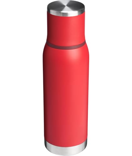 Stanley Adventure-To-Go Vacuum Bottle 25 oz Wide Mouth Insulated Stainless Steel Thermos, Blue Glow D5617