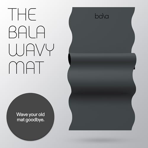 Bala Yoga Mat Non Slip Exercise Mat for Home Workout Pilates N14576