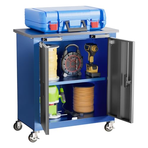 7-Drawer Rolling Toolbox with Lockable Wheels and Keyed Locking System J502595