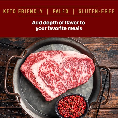 Wagyu Republic Grass Fed Beef Tallow for Cooking, Steak, and Balm - 7lbs D8438