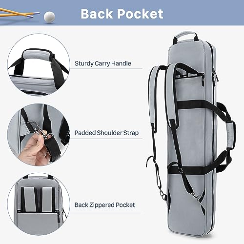 4x5 Pool Cue Case with Shoulder Strap B124