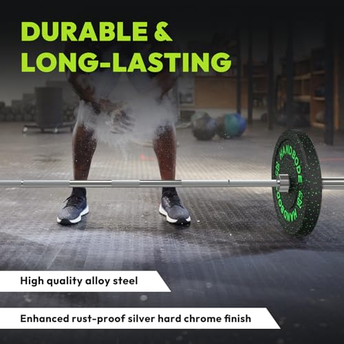 Olympic Barbell 45lb 2-inch Weight Bar for Strength Training X886729