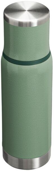 Stanley Adventure-To-Go Vacuum Bottle 25 oz Wide Mouth Insulated Stainless Steel Thermos, Blue Glow D5617