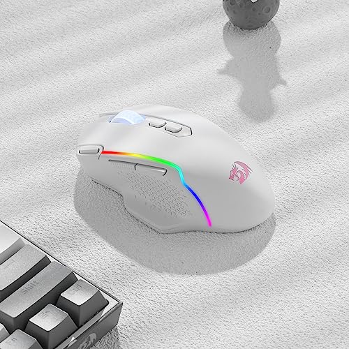Redragon M810 Pro Wireless Gaming Mouse, 10000 DPI, RGB Backlit K36063