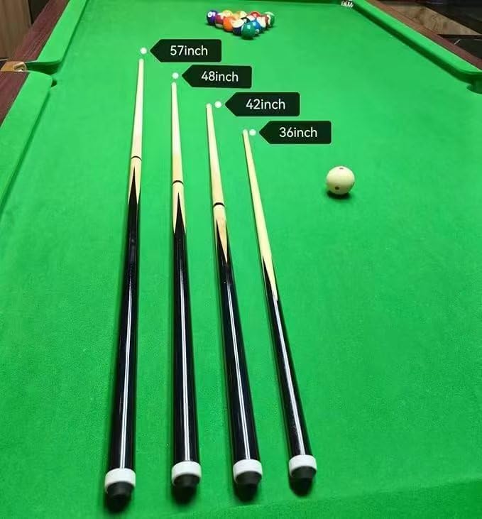 JX Pool Cues for Kids 36 inch Hardwood Billiard Sticks Set of 2 I101889