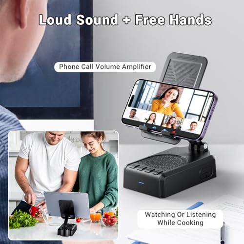 AIKELA Bluetooth Speaker with Video Scrolling Remote and Phone Stand O676352