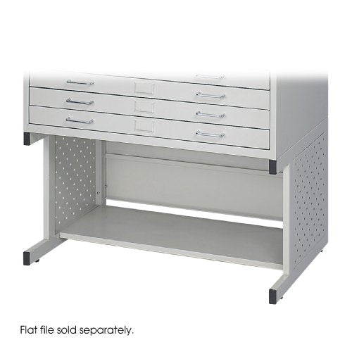 Safco Products 4969LG Steel Flat File, 5 Drawer, Light Gray W154604