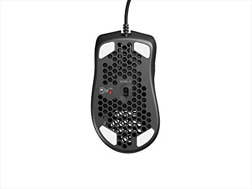 Glorious Model D Wired Gaming Mouse - 68g Honeycomb RGB Ergonomic, Matte White M160012