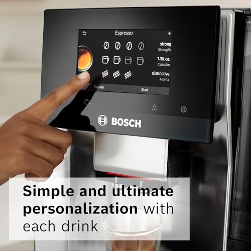 Bosch 800 Series Fully Automatic Espresso Machine, Silver D3019