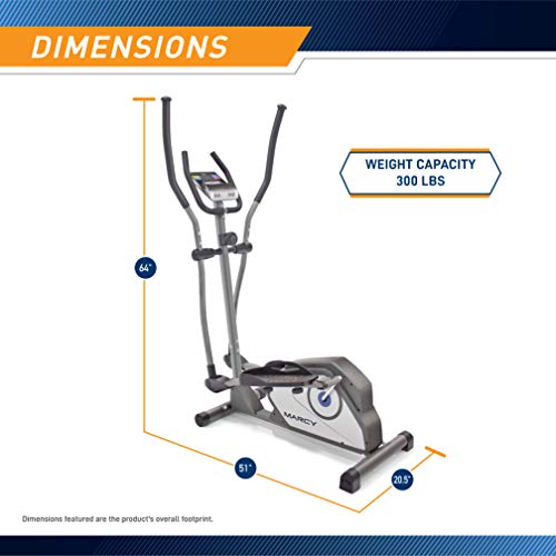 Marcy Magnetic Elliptical Trainer Cardio Machine X218