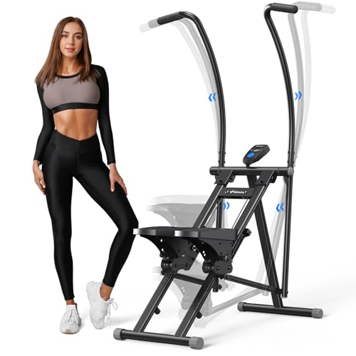 MERACH Stair Stepper for Home Gym, Vertical Climber Machine with Adjustable Handlebar P988