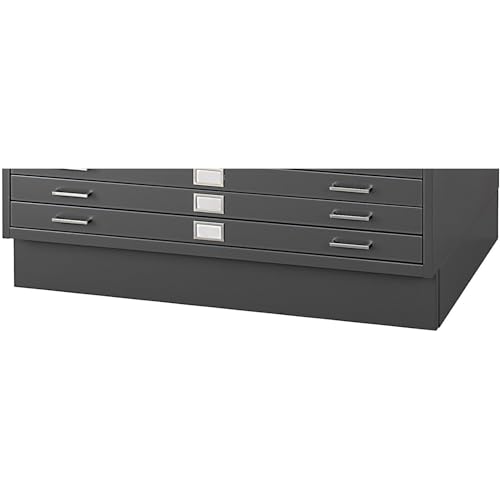 Safco Products 4997WHR Flat File Closed Base for 5-Drawer, White R19808