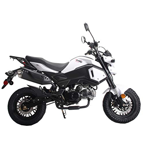 X-PRO 125cc Vader Adult Gas Motorcycle Street Bike Black S273