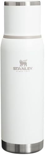 Stanley Adventure-To-Go Vacuum Bottle 25 oz Wide Mouth Insulated Stainless Steel Thermos, Blue Glow D5617