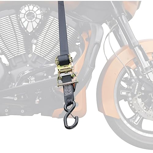 Extreme Max 5600.3204 Deluxe Motorcycle Wheel Chock Tie-Down Kit H30865