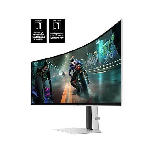 Samsung 49" Odyssey OLED G9 G91SD Dual QHD Curved Gaming Monitor V138