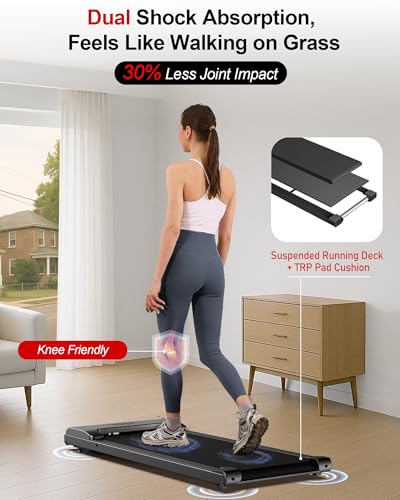 Lichico Walking Pad Under Desk Treadmill for Home and Office I870