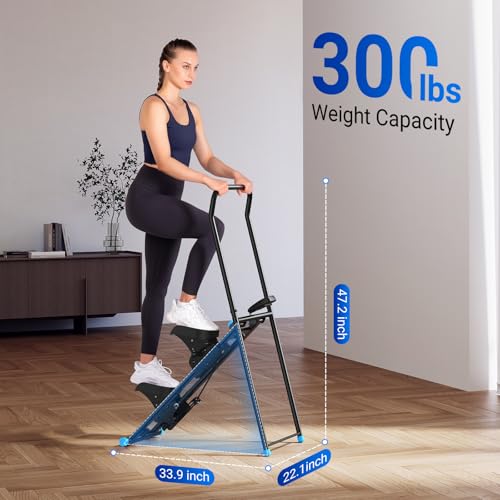 MERACH Stair Stepper for Home Gym, Vertical Climber Machine with Adjustable Handlebar P988