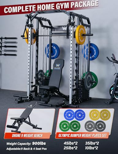 Major Fitness Drone2 Advanced Smith Machine All-in-One Home Gym N49586