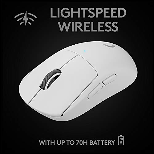 Logitech G PRO X SUPERLIGHT Wireless Gaming Mouse, White X683894