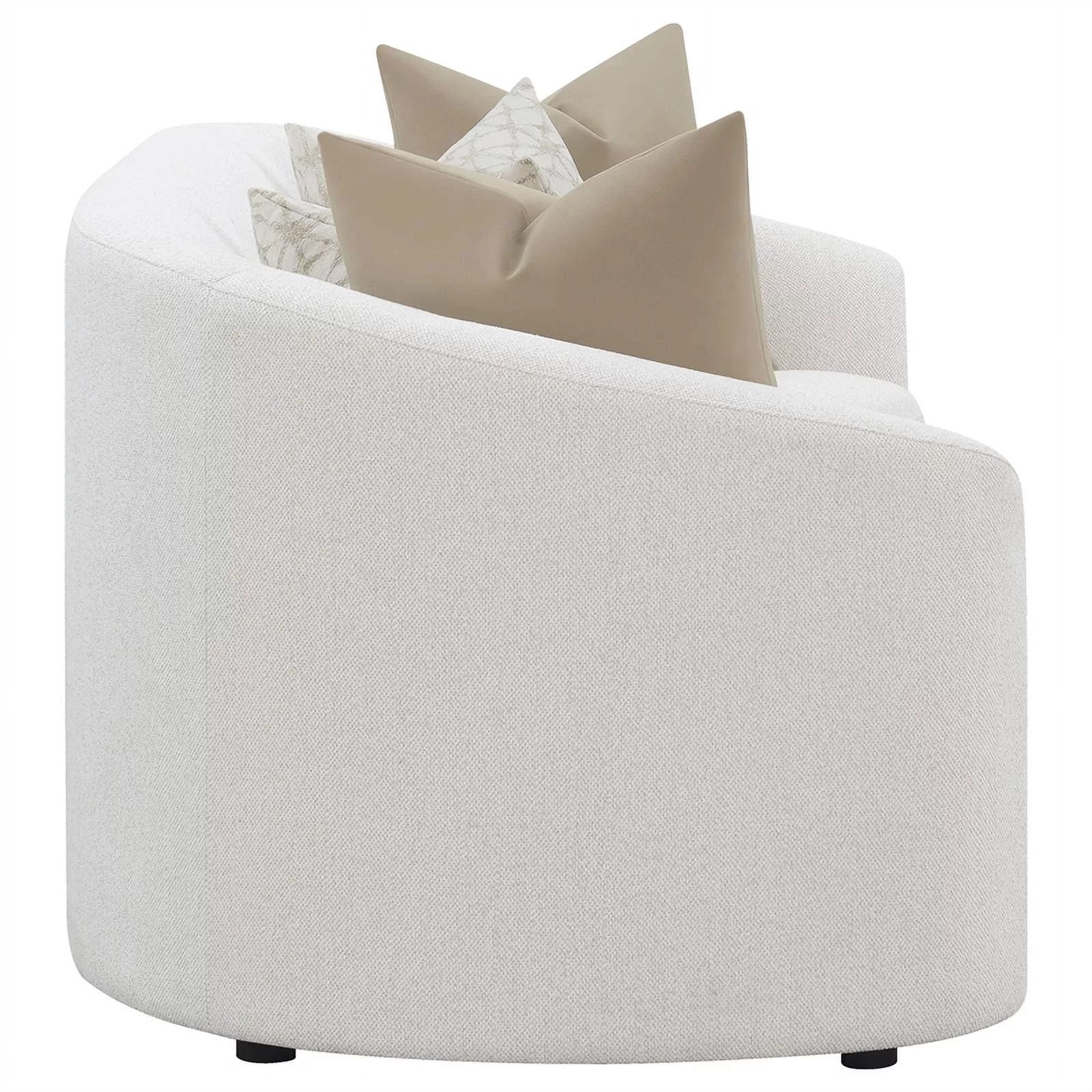 Coaster Rainn 2-Piece Fabric Upholstered Living Room Set, Latte L592