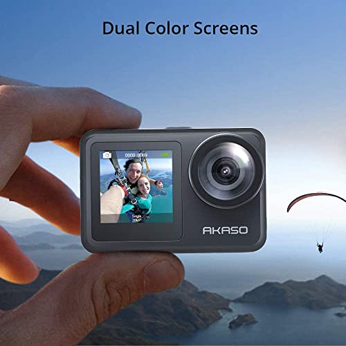 AKASO Brave 7 LE 4K Action Camera with 256GB Memory Card Bundle C607627