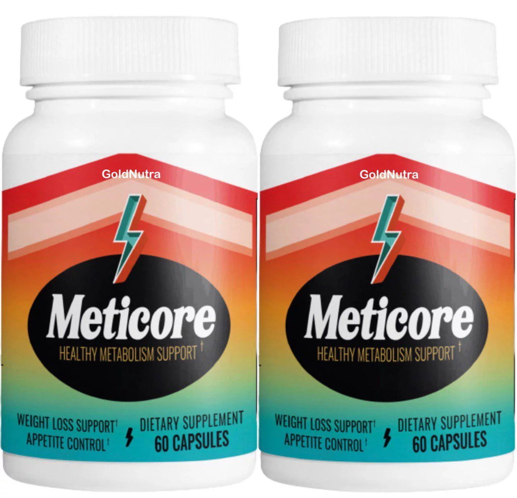 Meticore Metabolism Pills for Weight Management, 60 Capsules F3882