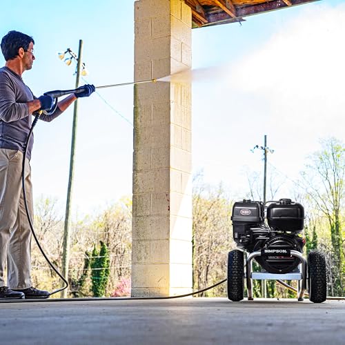 Simpson Cleaning 4200 PSI Gas Pressure Washer, 4.0 GPM, Honda GX390 Engine W2346
