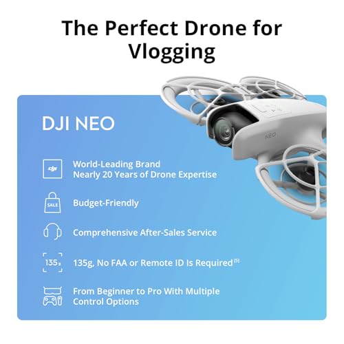 DJI Neo Mini Drone with 4K UHD Camera for Adults H656694